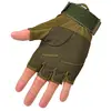 Newly US Army Military Tactical Fingerless Gloves Outdoor Sports Combat Motocycle EVA Protective Cushion Army Half Finger Gloves ► Photo 3/6