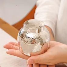 Стерлинговое Серебро, чайные банки, автомобильные портативные герметичные чайные банки ручной работы, маленькие чайные табачные банки для конфет