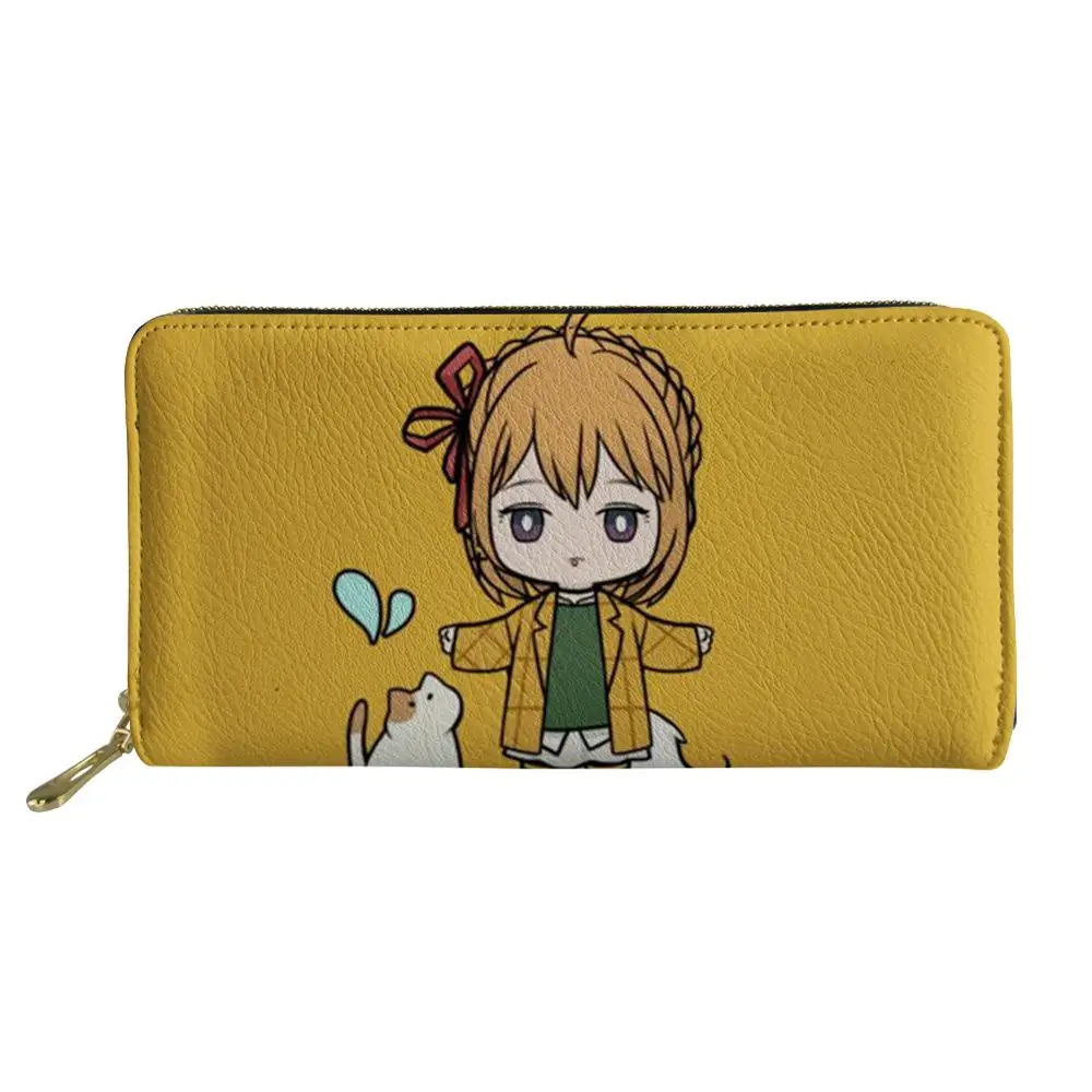Купить HYCOOL Wallet Ladies Kawaii Cartoon Anime Character Pattern Men Women Multi Functional Zipper Card Money Phone Purse  Багаж и сумки | Женские кошельки (4001110576881)