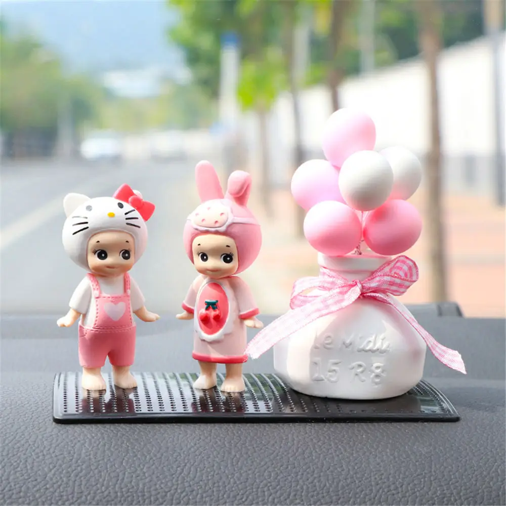 Car Dashboard Decorations Doll Ornaments Interior Accessories Lovely Angel Baby Desktop Widgets Creative Car Decor Home Ornament