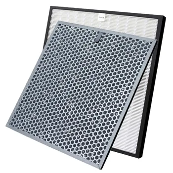 

Dust Filter Activated Carbon Filter Set For PS-R451 PS-T450WN Air Purifier For Filtering Particles Bacteria Formaldehyde