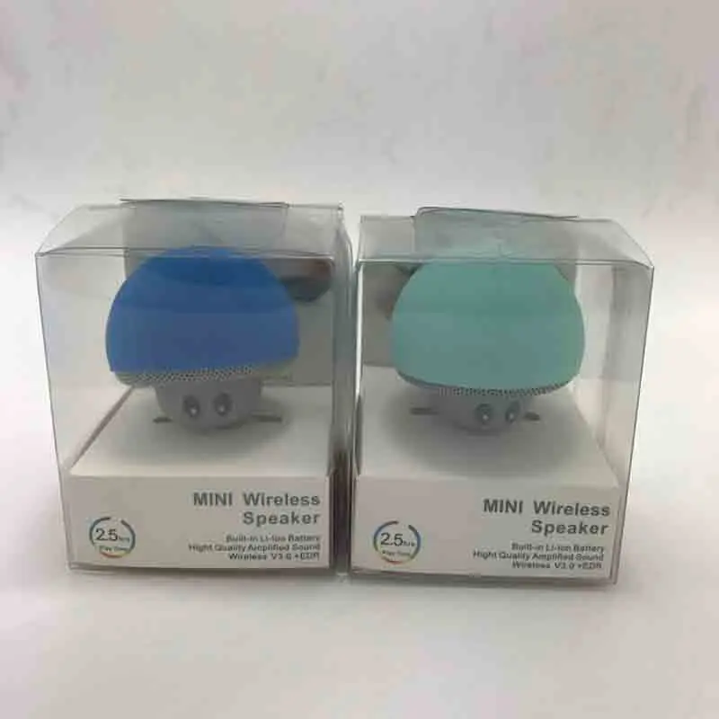 Wireless Bluetooth Speaker Small Mushroom Cartoon Creative Mini Portable Phone Holder Subwoofer Outdoor Speaker