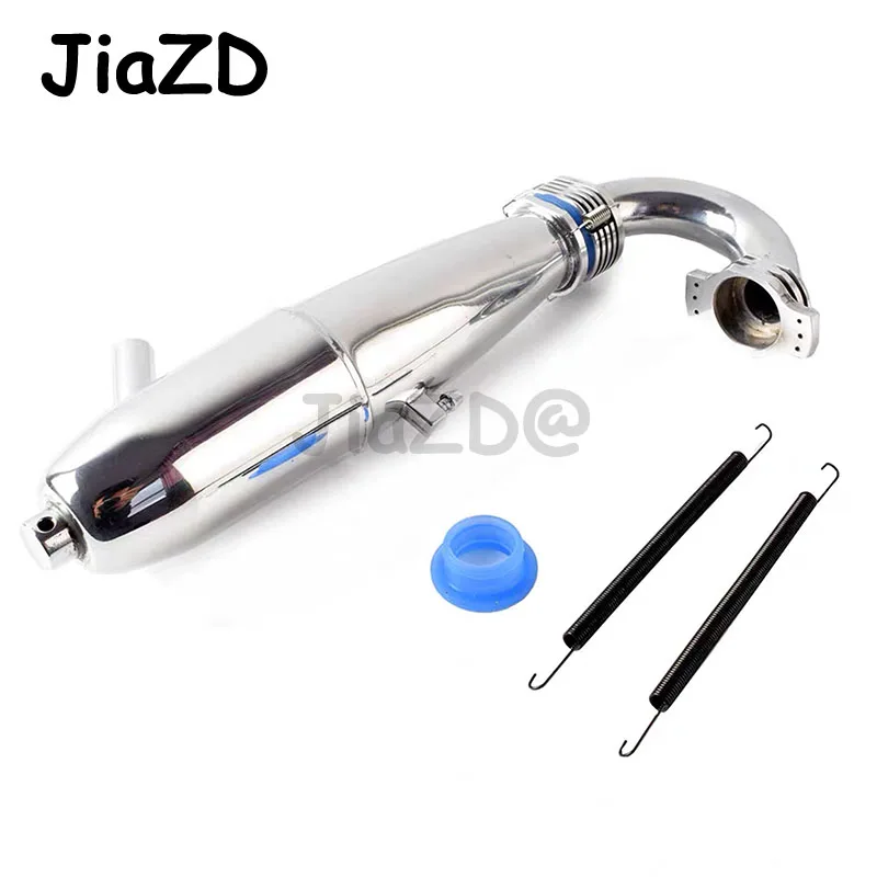 

Aluminium Alloy BQ004 Joint Tubing Exhaust Pipe for 1/8 Nitro RC Car Truck Buggy Off-road HSP redcat/ SH GO 21 28 Engine Parts