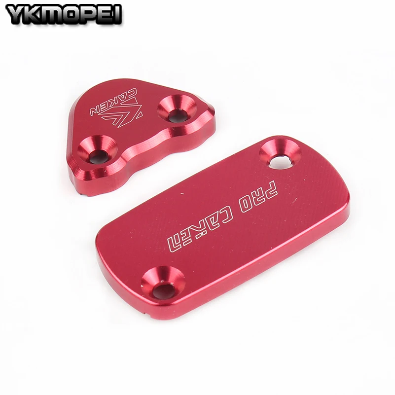 Крышка резервуара для тормозной жидкости с ЧПУ для CR 80 85 500 XR250R CRF 250R 450R 450X Dirt Bike Motorcross внедорожный Передний+ задний 3 ord