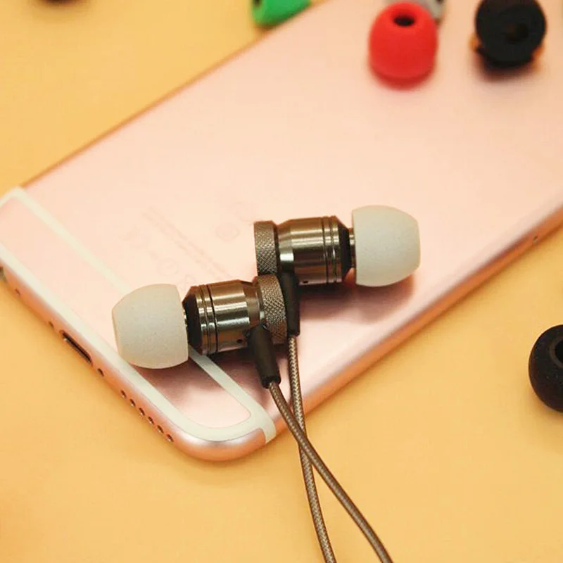 4,9 мм Memory Foam Ear Tips гарнитура губка вкладыши для Sennheiser sony и другие наушники-вкладыши Наушники 4,6-6,0 мм 2 пары