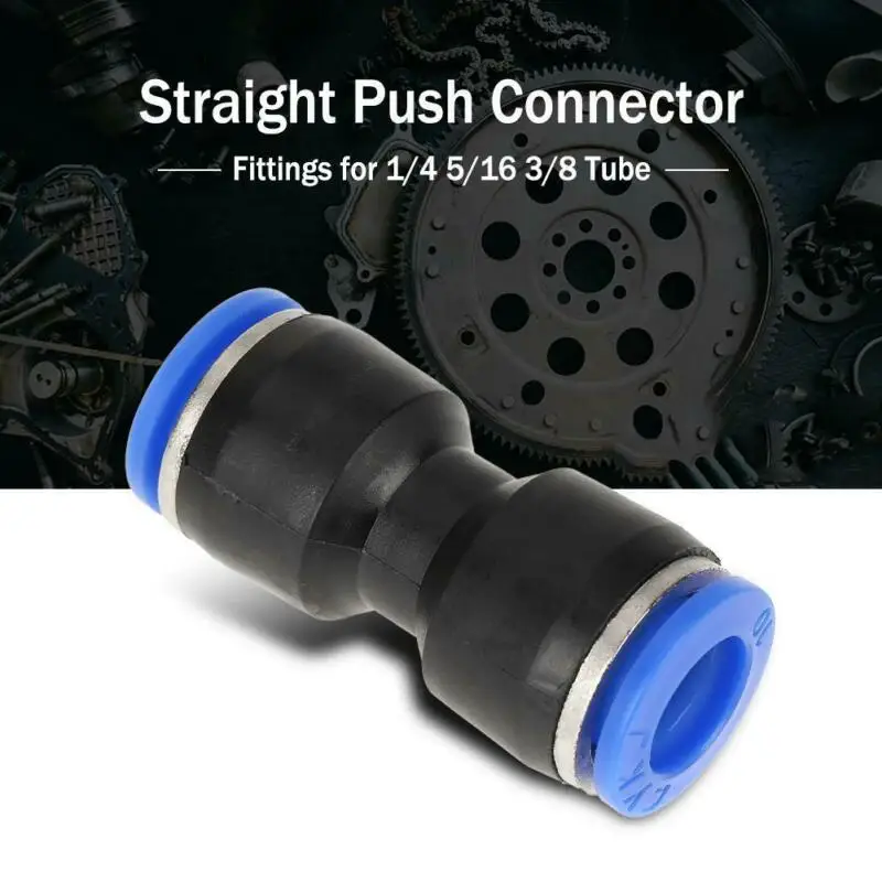 

30pcs Quick Release Straight Push Connectors Air Line Fittings 1/4 5/16 3/8 Tube