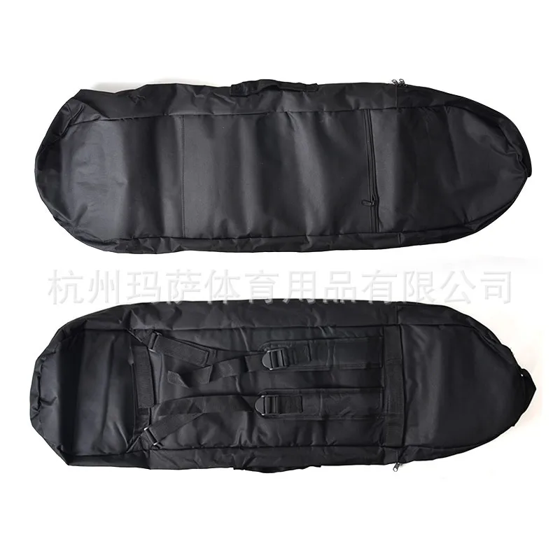 

Top Grade Long Board Bag 600D Backpack Thick Long Board Backpack Waterproof Skateboard Bag MS2106
