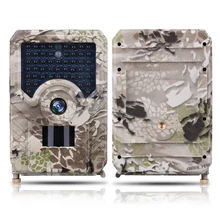 PR-200 Trail camera 12MP 49 шт. 940nm IR светодиодный охотничий фотоаппарат IP56 водонепроницаемый 120 градусов угол Дикая камера ночного видения фото ловушки