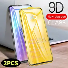 2 шт./лот 9D изогнутая Защитная пленка для экрана для samsung Galaxy A50S A10S M30S A90-5G A10 A70 закаленное Стекло и защищенная от царапин пленка для полного покрытия