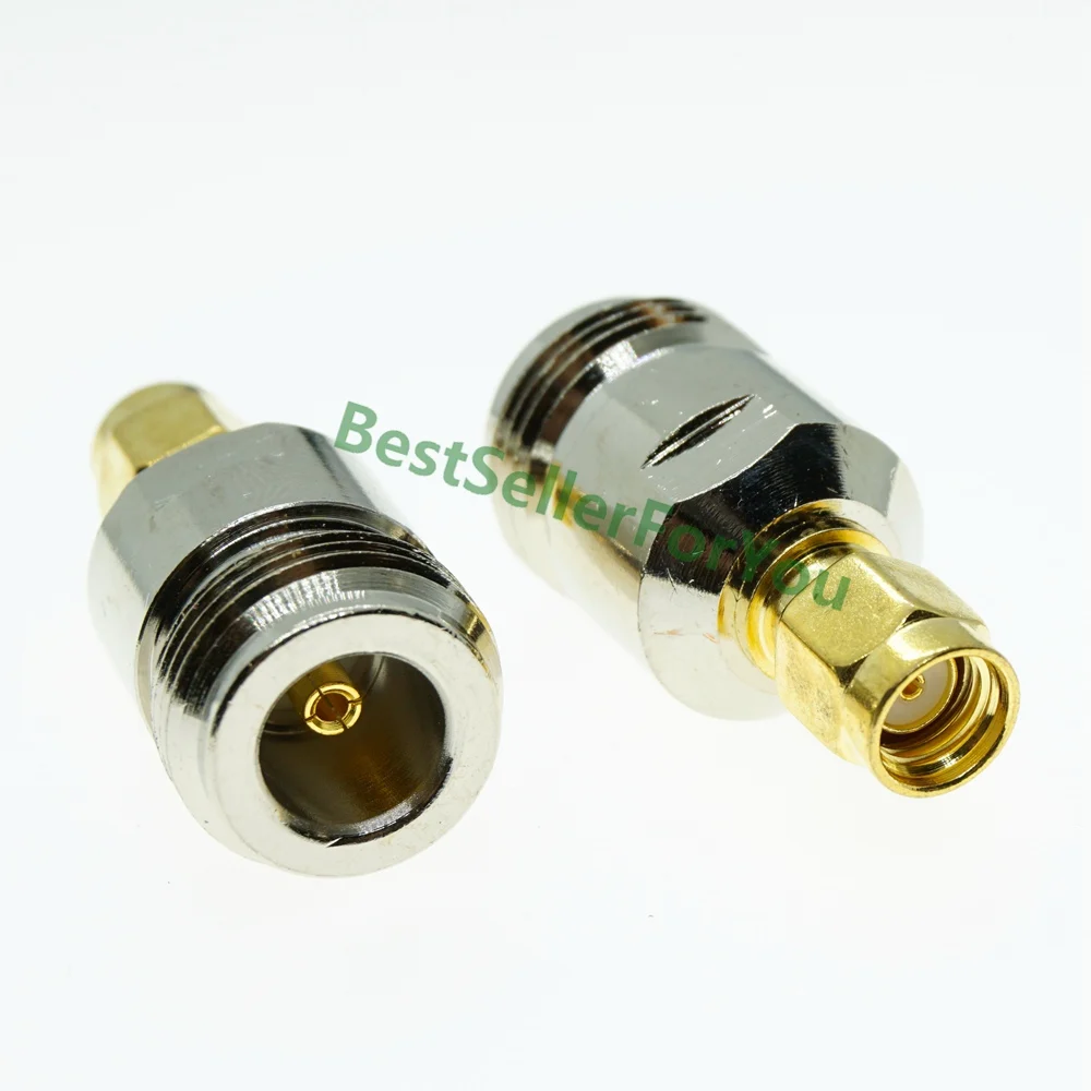 

N female jack to RP-SMA male RPSMA plug straight RF connector adapter