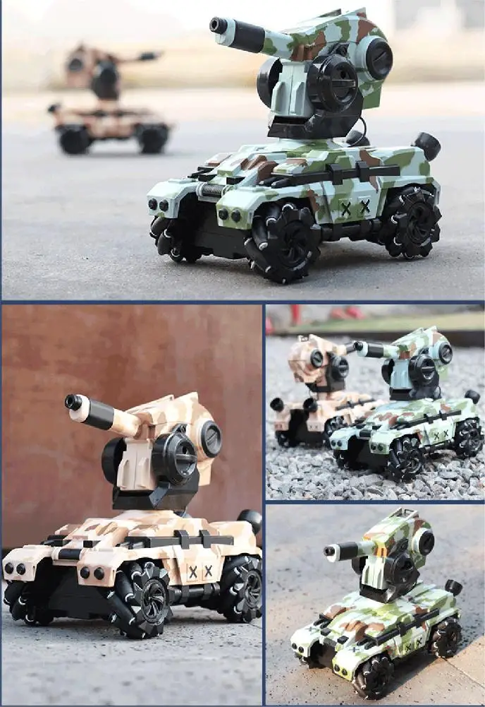RCtown Xiangdijia игрушки 008D 2,4G 4WD электрический RC боевой танк дрейф транспортные средства трюк автомобиль РТР модель