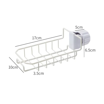 

Kitchen Sink Faucet Drain Rack Sponge Soap Cloth Storage Organizer Holder Shelf AC889