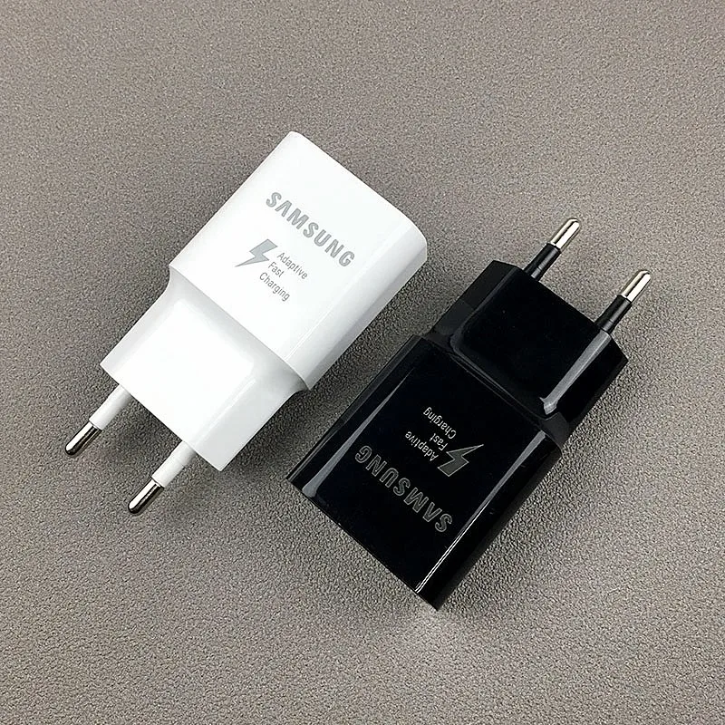 samsung Быстрое зарядное устройство ЕС QC 3,0 Быстрая Зарядка адаптер USB кабель для Galaxy a9 a8 a6 a5 Note 4 5 J3 J4 J5 J7 S6 S7 S4 EDGE