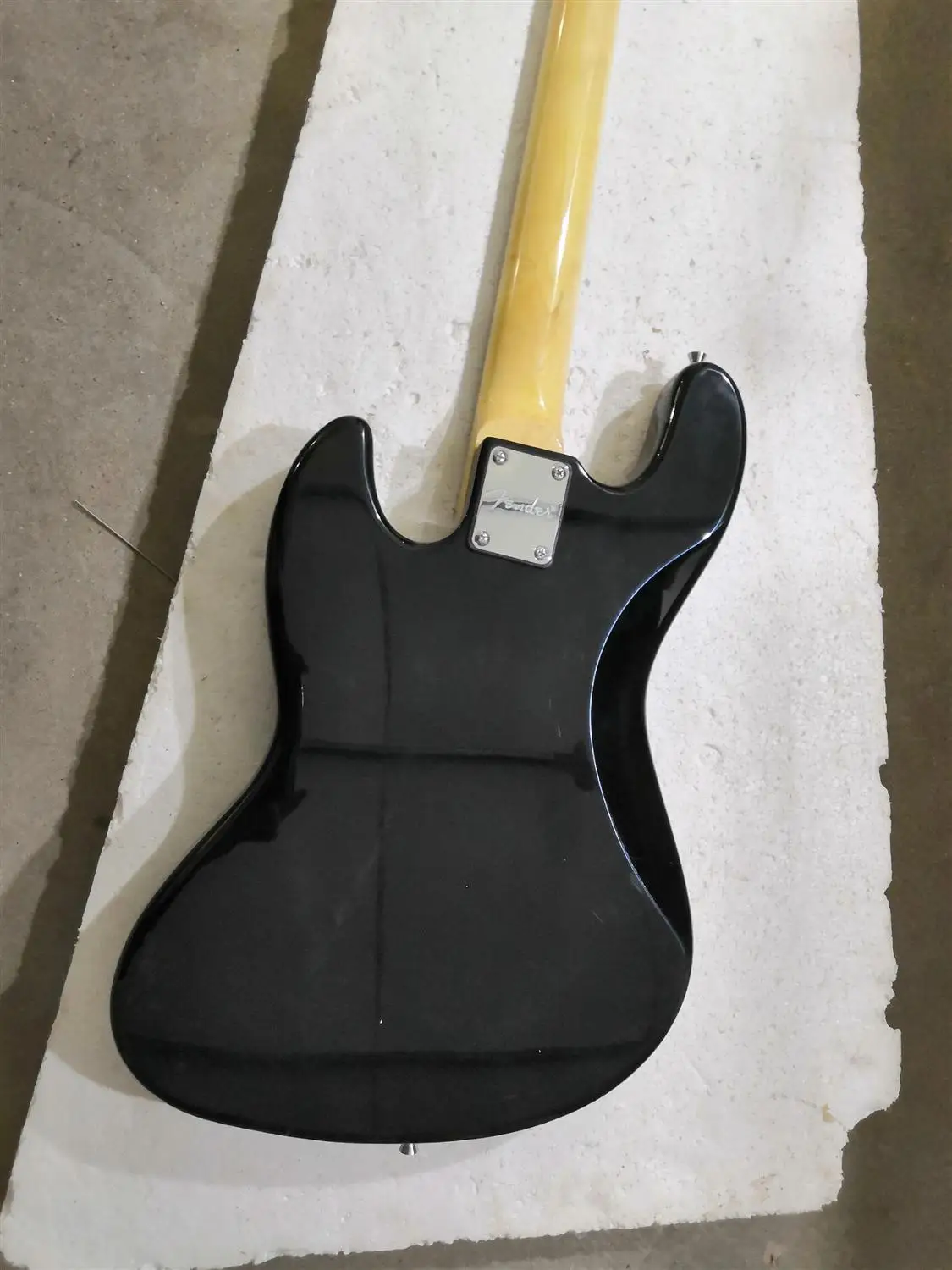 Electric bass guitar Jazz Bass 4 strings dark blue color Tiger Flamed Maple on top customized Paypal available!Bs-26