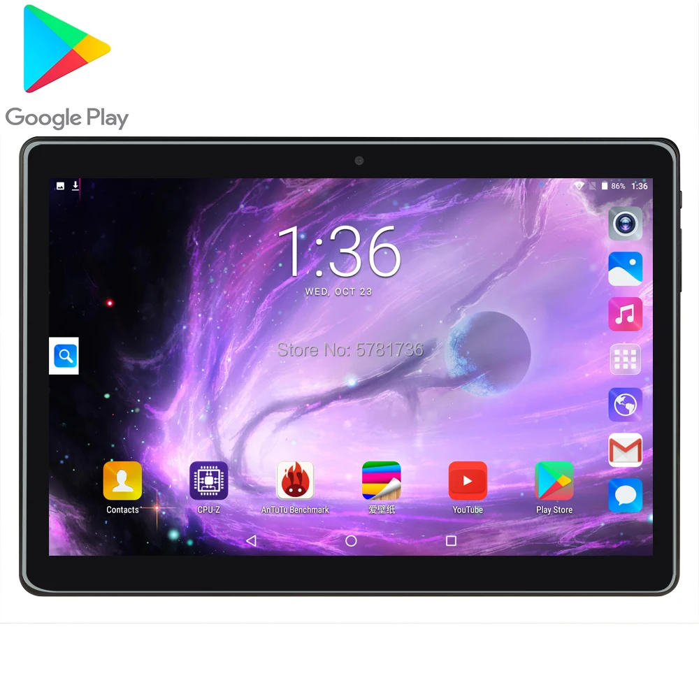 2020 супер закаленное 2.5D экран 10 дюймов планшетный ПК Android 9 0 ОС Восьмиядерный ОЗУ 6