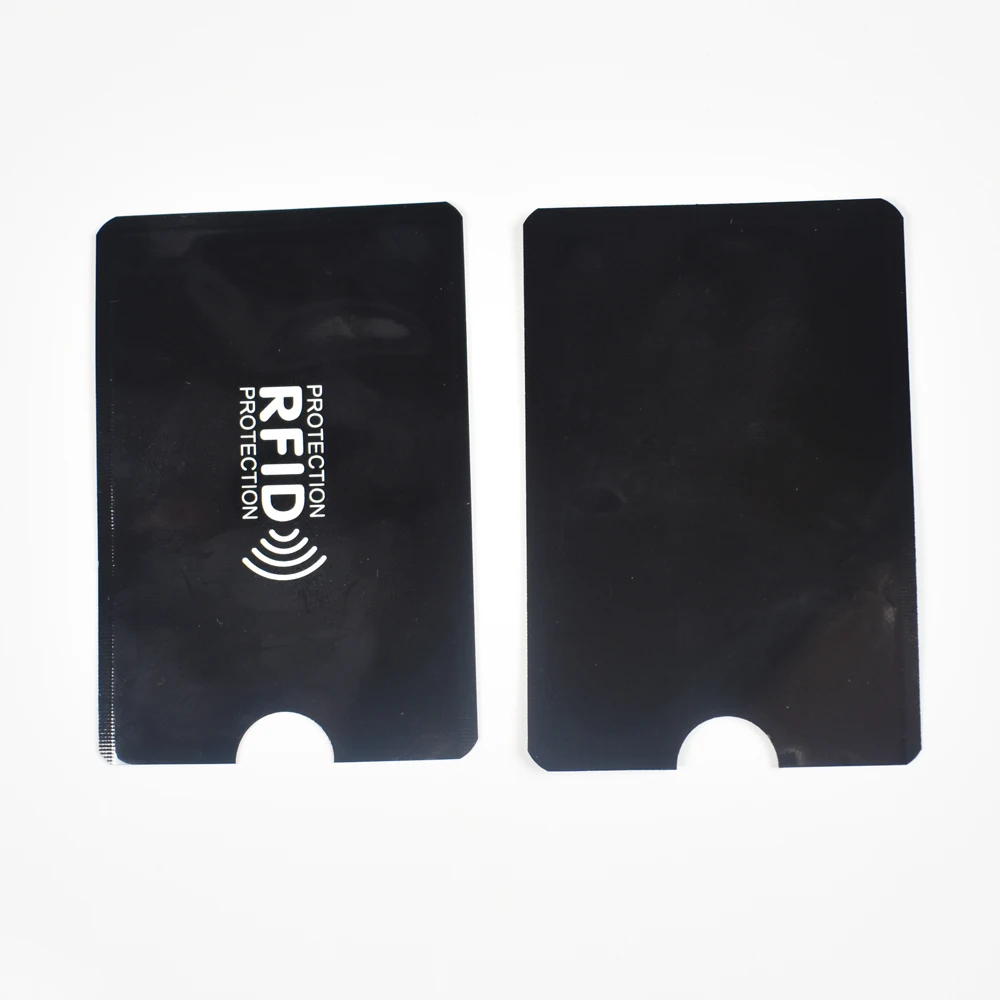 RFID Blocking Aluminum Sleeves – Secure Pouch Holder for Credit Cards and Passports (100 Pack)