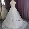 lakshmigown Luxury Princess Wedding Gowns Spagnetti Straps Bohemian Bride Dress Lace V Neck Wedding Dress 2024 Customized 6