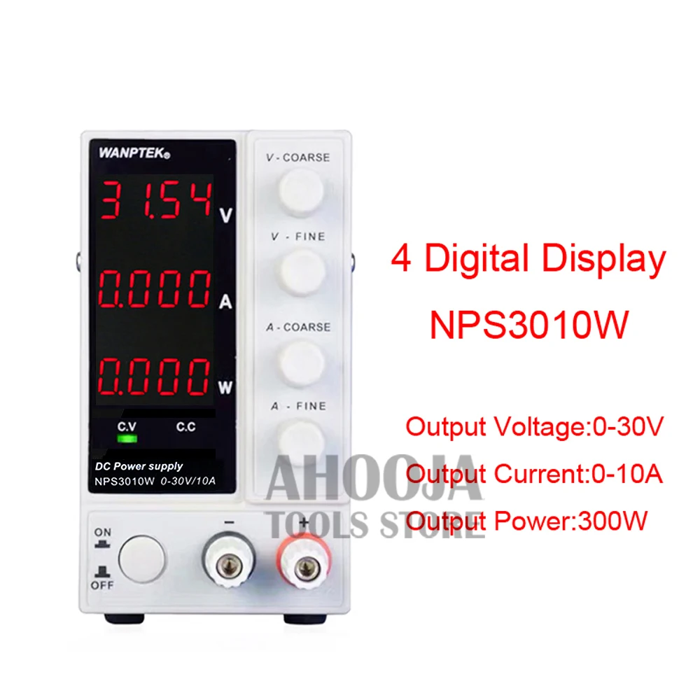  NPS3010W 30V10A 300W 4 Digital Display Adjustable Switching Regulator Laboratory DC Power Supply Fo