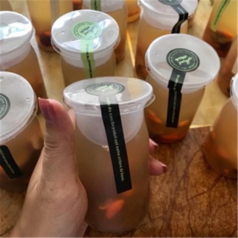 20pcs High quality baking pudding tool 100ml 120ml creative frosted transparent yogurt jelly dessert plastic cups with lid