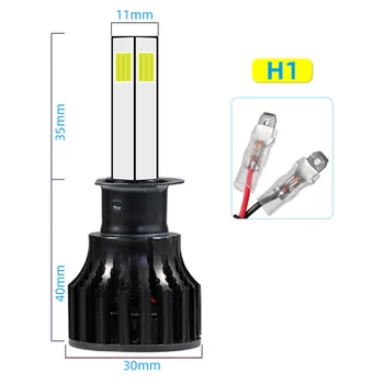 

1 pair Headlights Car D8-H1 Bulbs Waterproof Accessories DC 9-32V 6500K