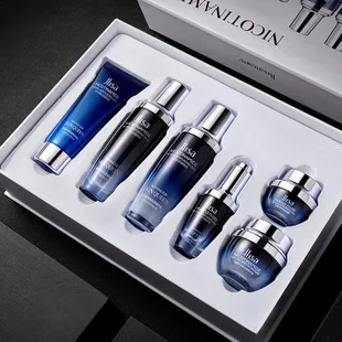 

Jlisa Muscle Linsuo Amine Smooth Muscle Density Six Pieces Set Nicotinamide Essence Moisturizing Skin Care Gift Set