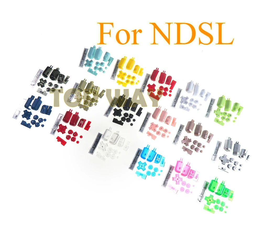 1 Набор сменных кнопок ABXY L R D Pad Cross Button полный набор для navd DS Lite консоль NDSL Buttons Kit|Запасные части| |