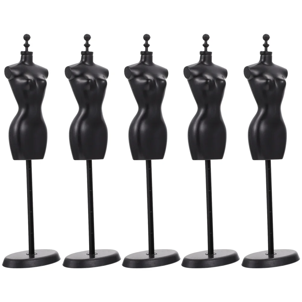 5 Pcs Doll Model Display Stand Doll Mannequin Stand Doll Clothes