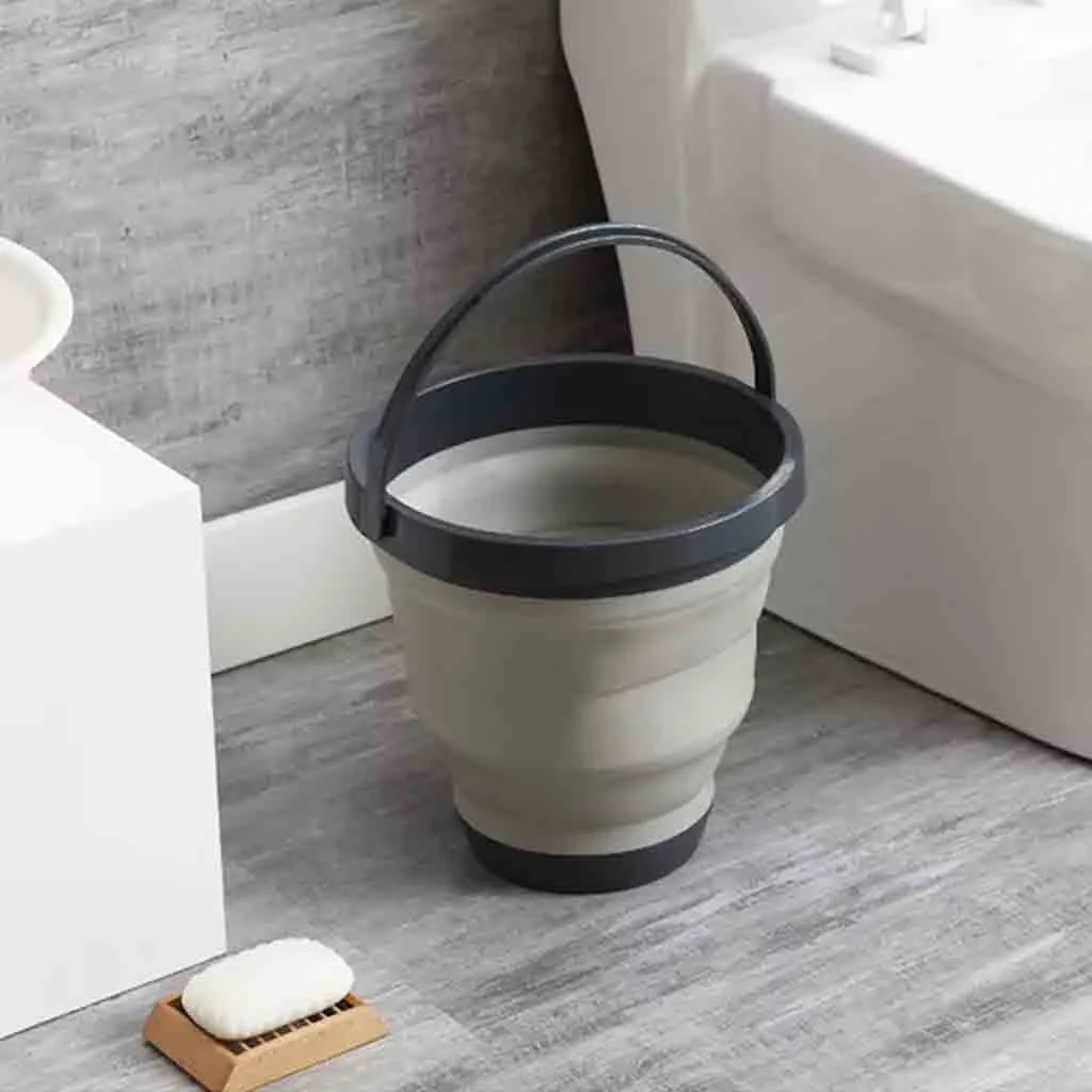 Foldable Bucket Car Wash Outdoor Fishing Round Bathroom Kitchen Bucket Collapsible Bucket Kitchen Camp Garden Water Carrier hot