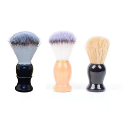 Men Shaving Beard Brush nylon Shave Men's Facial Cleaning Appliance Pro Salon Tool Safety Razor Brush