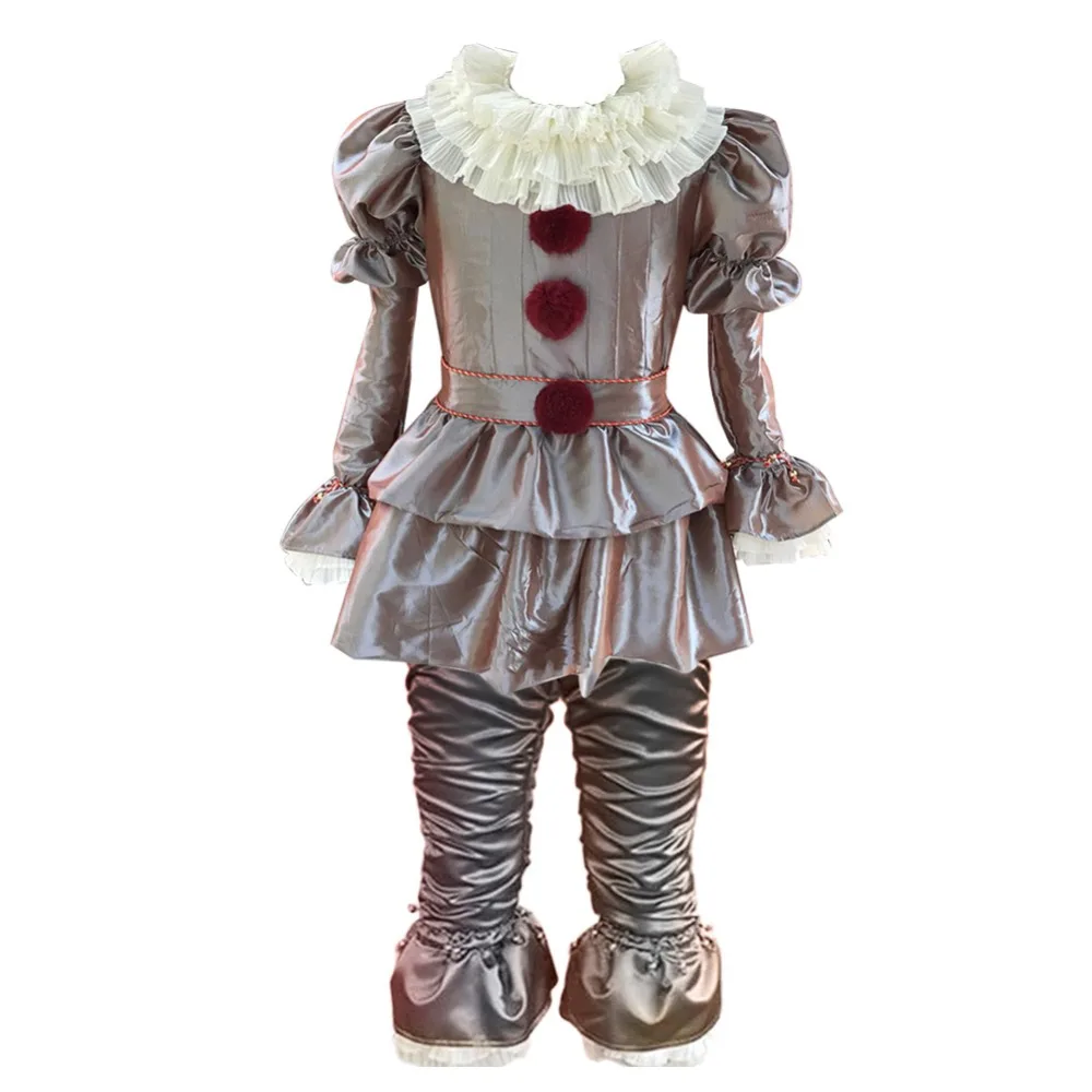 Костюм для косплея на Хэллоуин для женщин и мужчин Julymoda Scary Movie It Chapter Two Pennywise костюм клоуна для косплея для детей