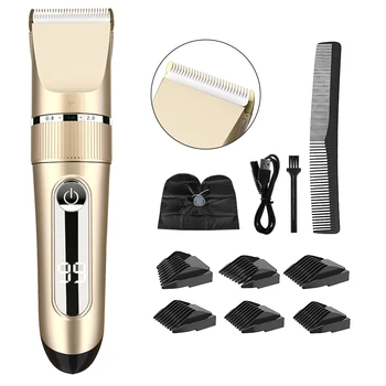 

Rechargeable Hair Trimmer Hair Cutting Machine Low Noise Electric Hairs Clipper Beard Shaver Trimer Men Barber Hairs Shsaving