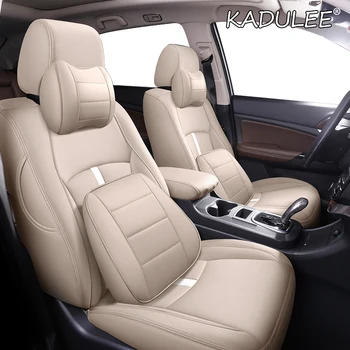 

KADULEE Custom Leather car seat cover For Mercedes-Benz Viano GLK GLA GL CLA CLS CLK SLK GLE GLS GLC Vito seat cover cars