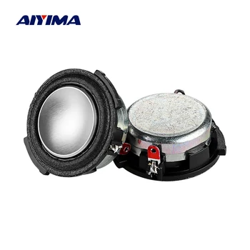 AIYIMA 휴대용 풀 레인지 오디오 스피커, 우퍼 라우드 스피커, 홈 시어터 사운드 시스템, 1 인치, 4 옴, 4W, 2 개
