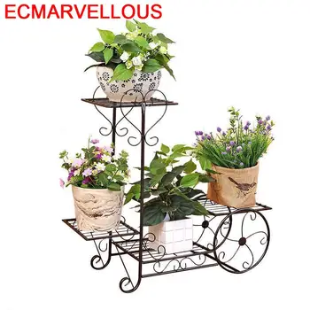 

In Metallo A Ripiani Sera Decoration Exterieur Planten Standaard Balcone Decor Iron Flower Shelf Stand Balkon Balcony Plant Rack