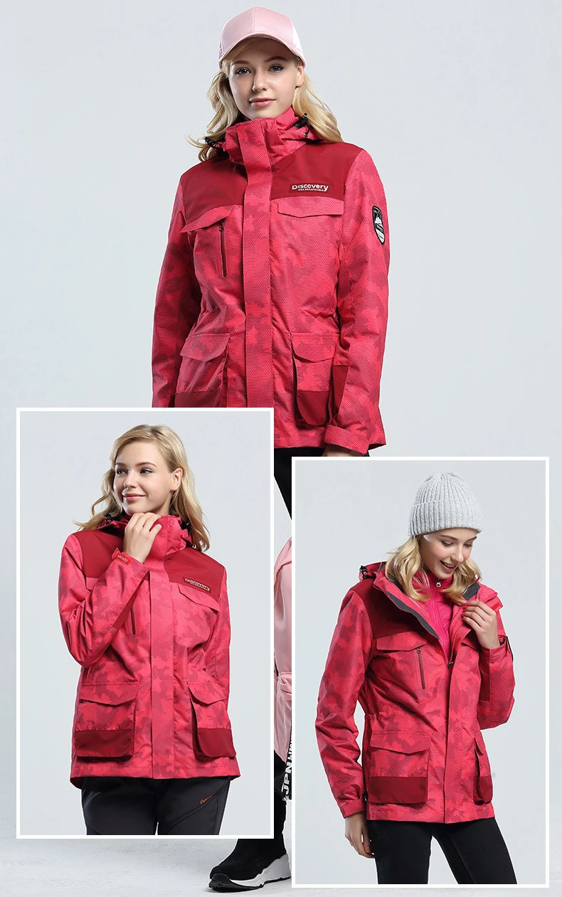 Зимняя уличная Мужская спортивная куртка лыжная куртка женская спортивная альпинистская куртка для сноуборда Водонепроницаемая Толстая теплая ветрозащитная