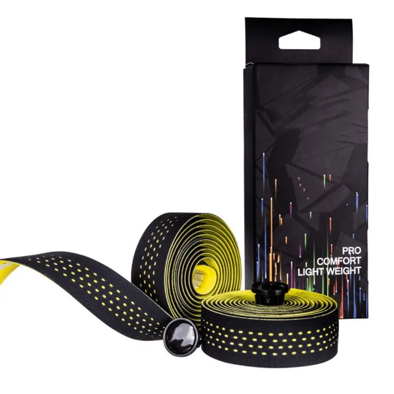 

Handlebar Tape Anti Slip Breathable Sweat Absorption Washable Racing Road Fixed Gear Bicycle Grip Bar Bandage Wrap For Cycling