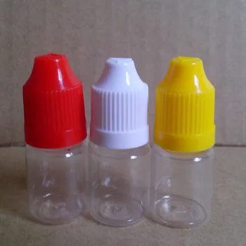 

1000pcs 5ml PET Plastic Dropper Empty Oil Bottle Clear Eye Drop Bottle E-Cigarette Liquid Needle Tip Bottle Fast Shipping