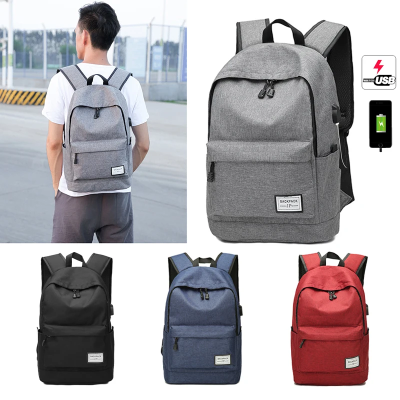 Новинка, мужской рюкзак, сумка, usb зарядка, 15,6 дюймов, ноутбук, Mochila, женский водонепроницаемый рюкзак, рюкзак, Школьный Рюкзак Для Путешествий