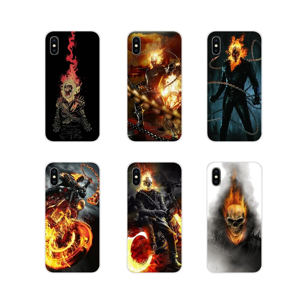 Аксессуары Ghost Rider чехол для телефона Xiao mi 4 5 5S 6 A1 A2 5X6X8 9 Lite SE Pro Max x 2 3