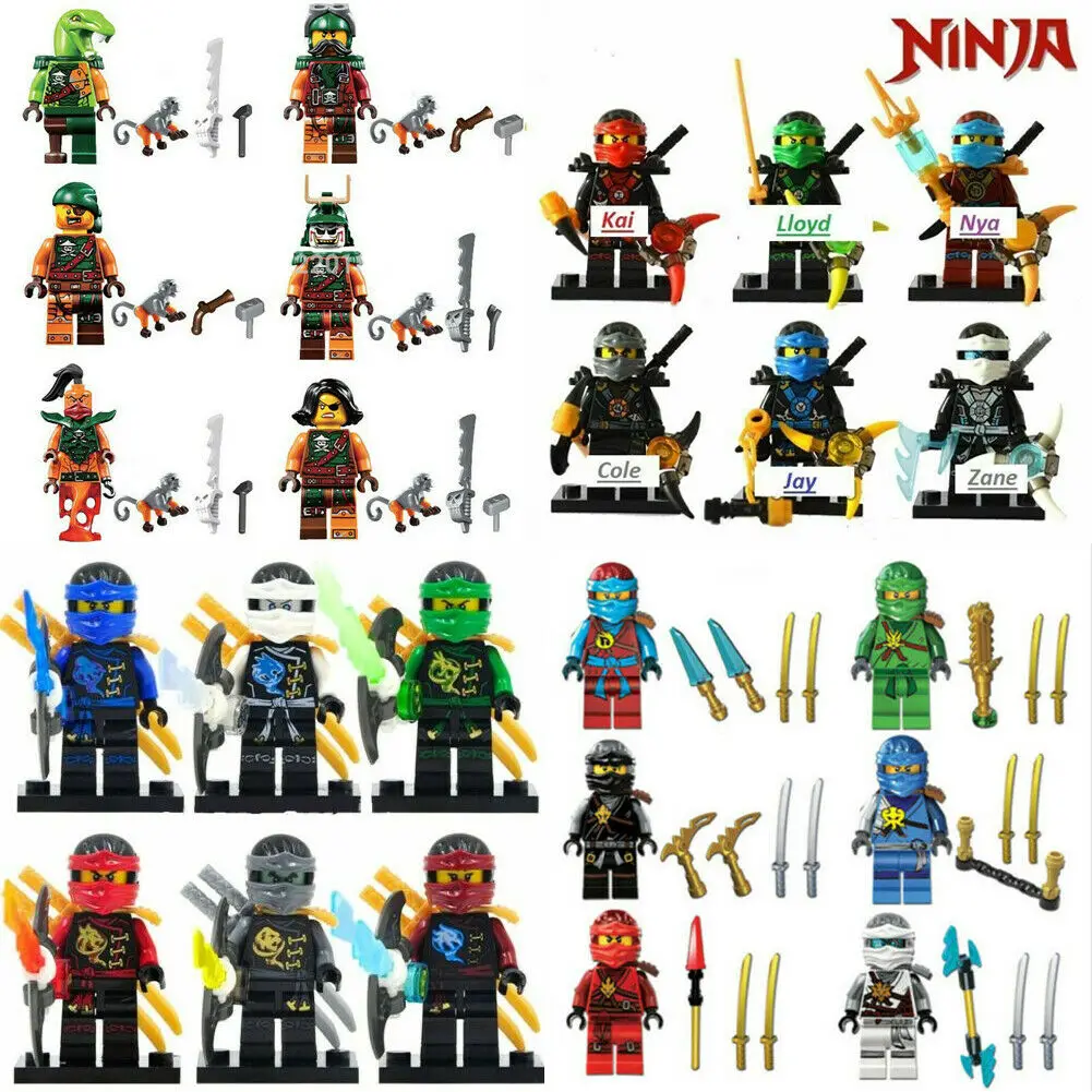 ninja mini figures