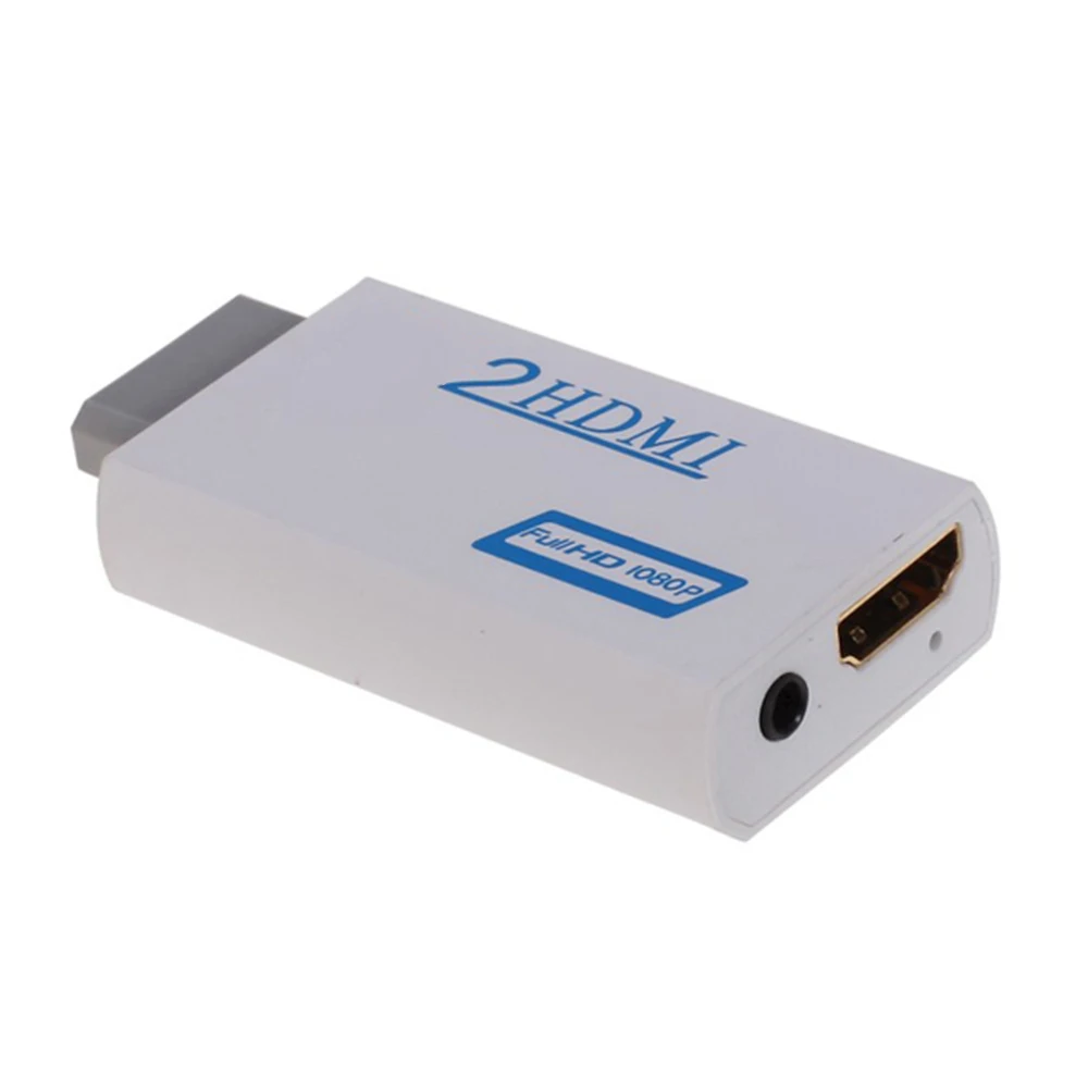 Для wii в HDMI адаптер конвертер Поддержка 720P 1080P 3,5 мм аудио для W-II 2 HDMI