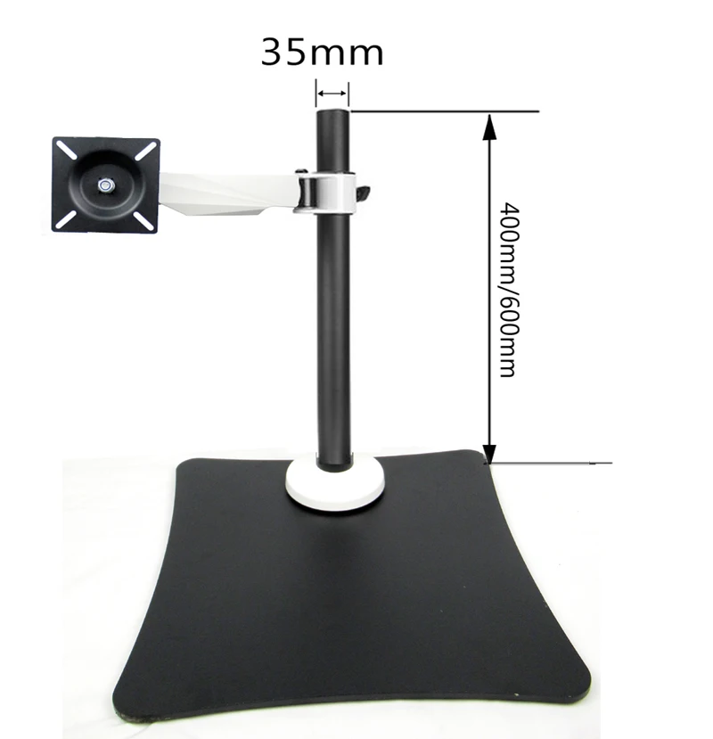 DL-T301-140 pivot rotate Big base steel 10"-27" monitor stand lcd mount bracket 10kg computer desktop | Электроника