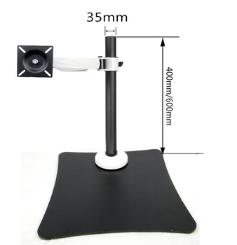 

DL-T301-140 pivot rotate Big base steel 10"-27" monitor stand lcd monitor mount bracket 10kg computer desktop stand
