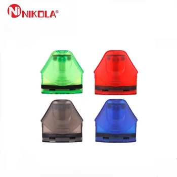 

Clearance!! 3pcs/pack Nikola Delorean Pod Replacement 2ML Cartridges with 1.2ohm Ceramic Coil for E-Cigs Nikola Delorea Kit