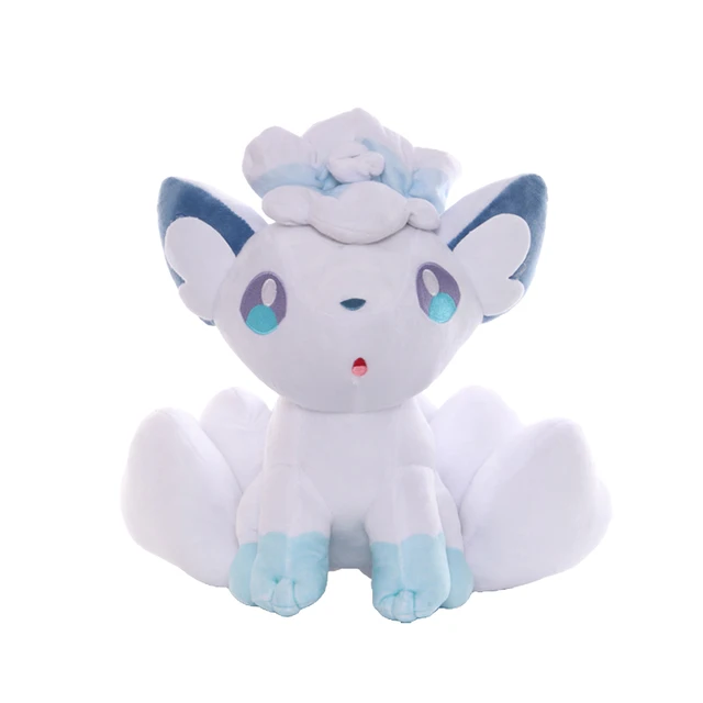 Pokemon Alola Ice Vulpix Plush Doll Kawaii White Fox Elf Stuffed Toy Christmas Gift For Kids