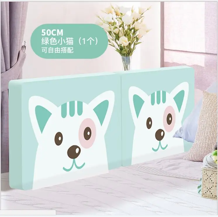 Baby and children stitching soft-packed bed guardrail bed fence anti-drop anti-collision anti-collision 1.8m 2m