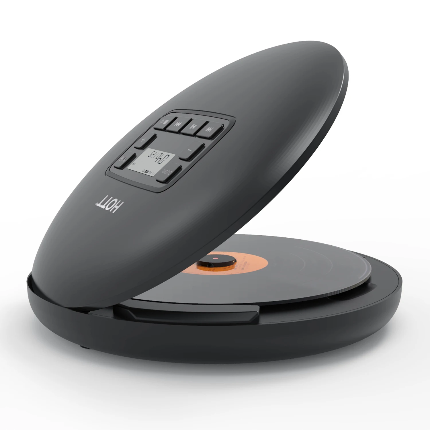 Round Style CD Player Portable Headset HiFi Music