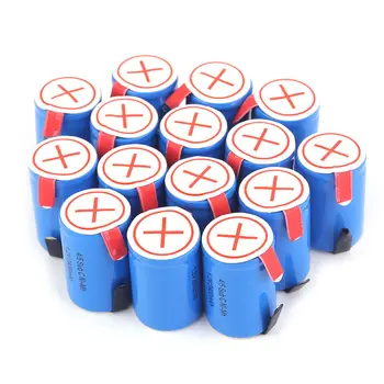 

20PCS New SC Rechargeable battery for Dewalt for Makita for Bosch for Hitachi 4/5SUBC batterie NICD accumulator 2800mah 1.2v