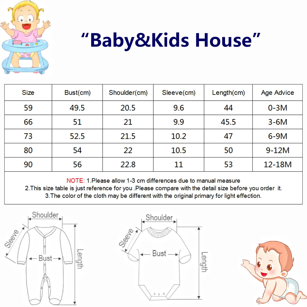 Prowow Newborn Baby Clothes Summer Cotton Thin Breathable Baby Sleepwear Pajamas Soft Toddler Romper Boy Girls Clothing bulk baby bodysuits	