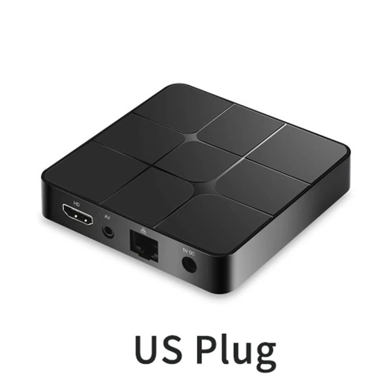 T96 Mars Android 7.1.2 ТВ приставка 2 ГБ/16 Гб 1080P Amlogic S905W/четырехъядерный/H.265/VP9/HDR10/Full HD/WiFi/LAN/BT2.1